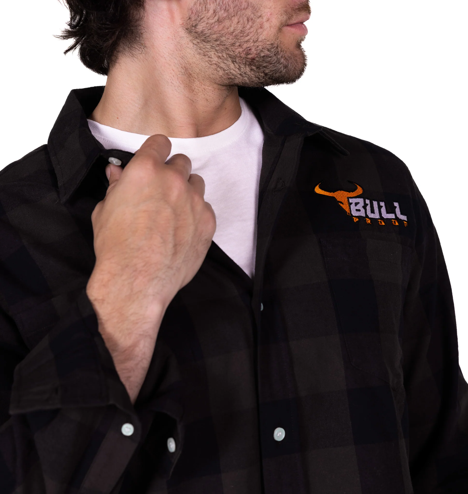 Coal Check Flannel - Image 3