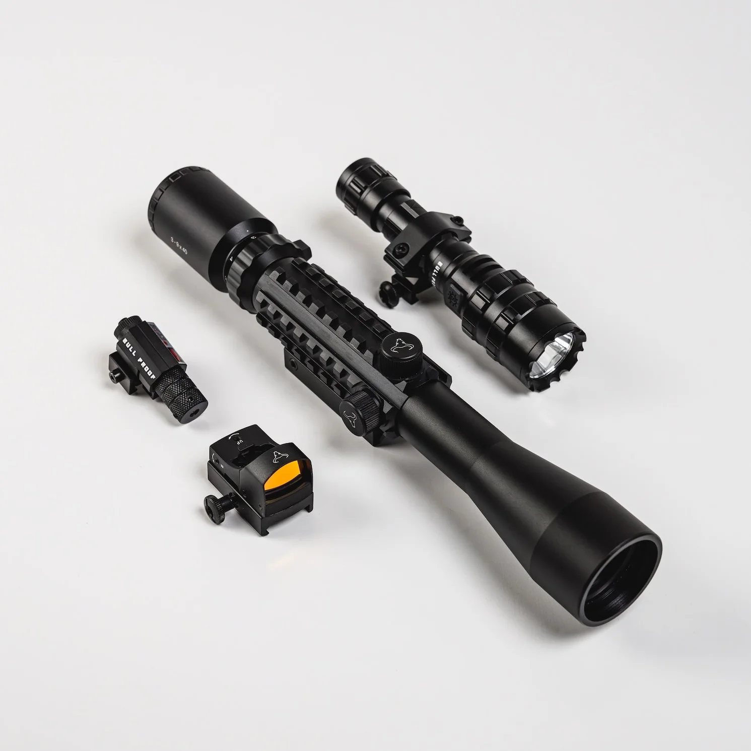 3-9x40 STED X Scope Kit (Red dot, Laser, Torch) - Image 5