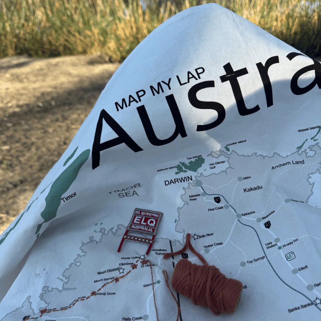 Map My Lap - Australia (Ecoluxe Travel Decor) - Image 3