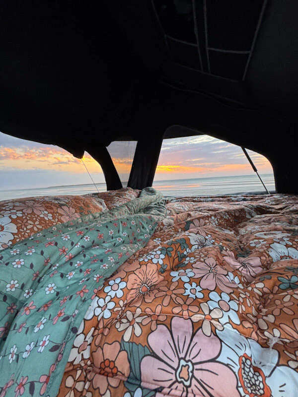 Rooftop Tent Bamboo Linen Zipluxe Bed Set (Ecoluxe Travel Decor) - Image 3